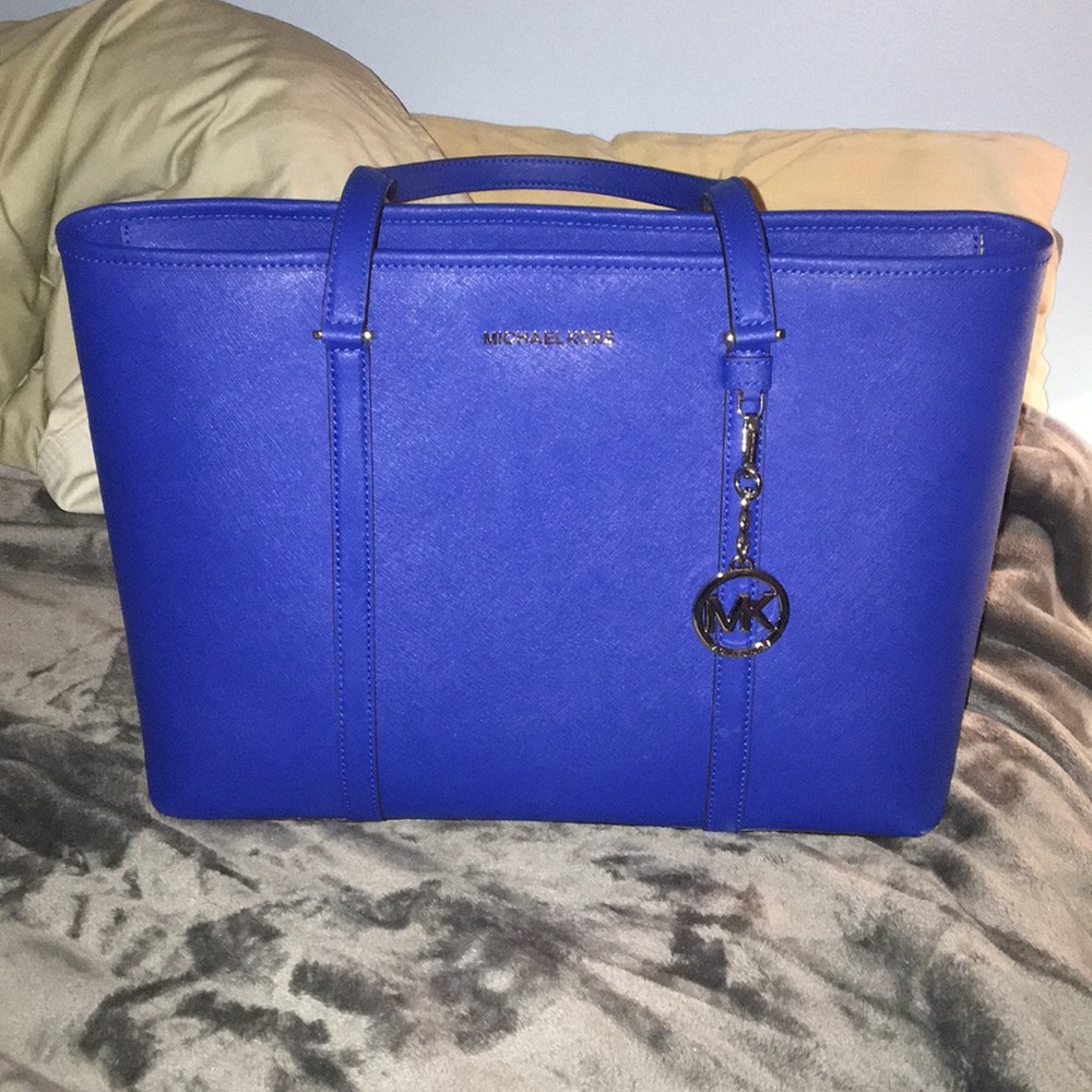 Michael Kors Royal Blue Tote Bag